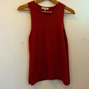 Madewell Rust orange sweater top